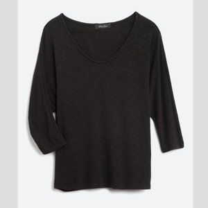 Black Dolman Knit Top